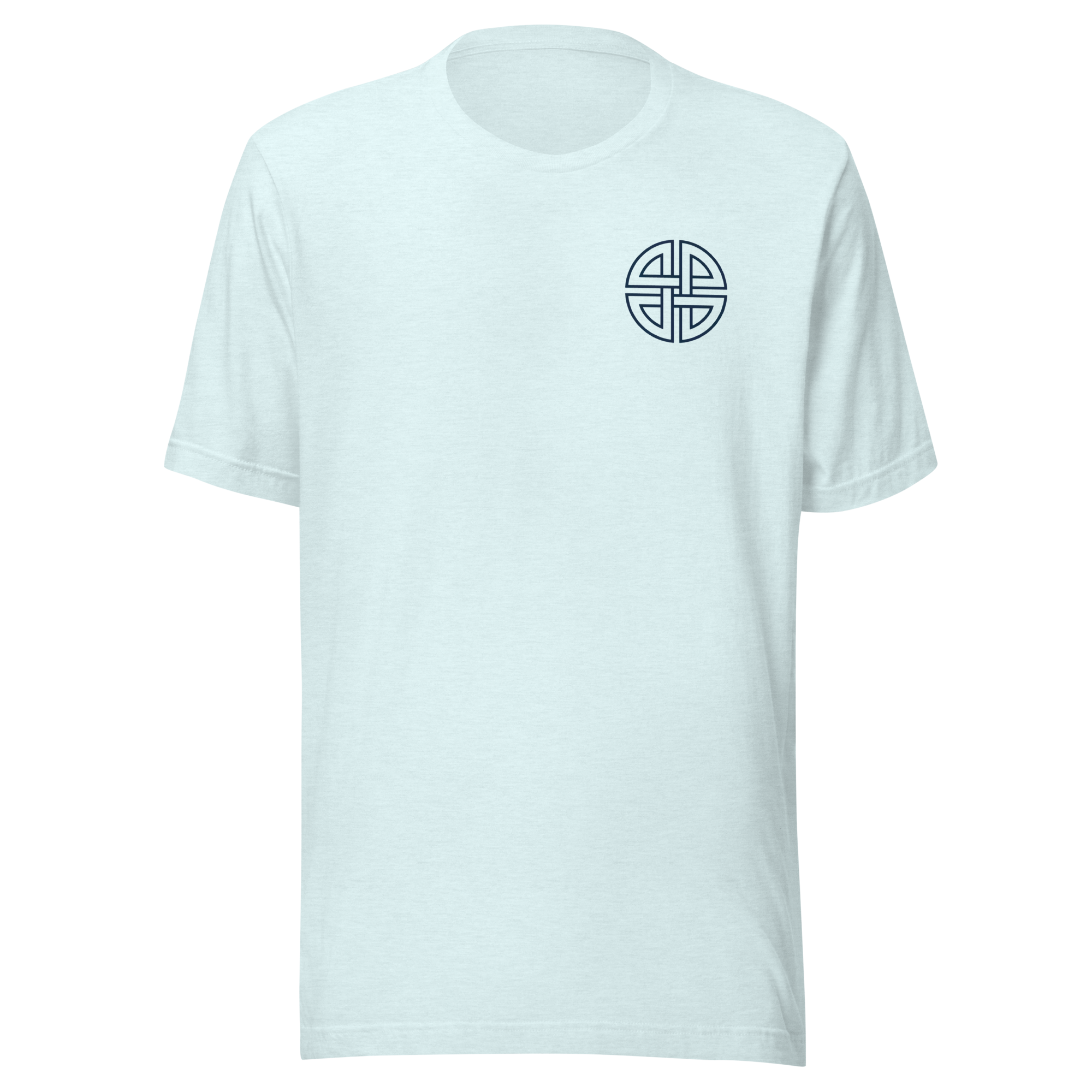 Shield Knot | Small Dark | Unisex Tee - Image 1