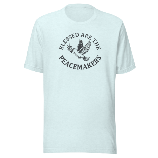 Blessed Are The Peacemakers | Charcoal Grey | Unisex Tee