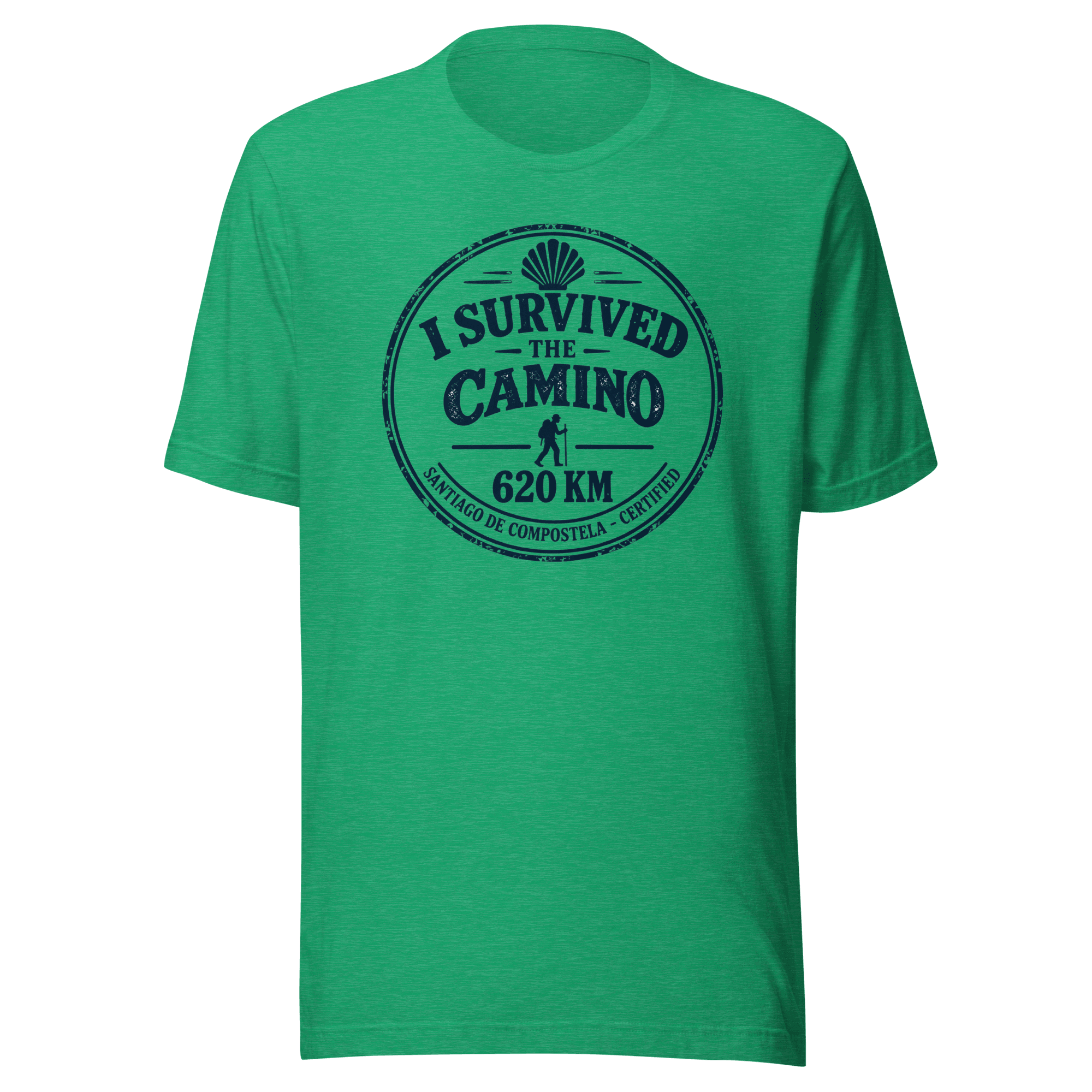 Camino de Santiago Shirt | Camino Portugués | Vintage Badge - Image 2