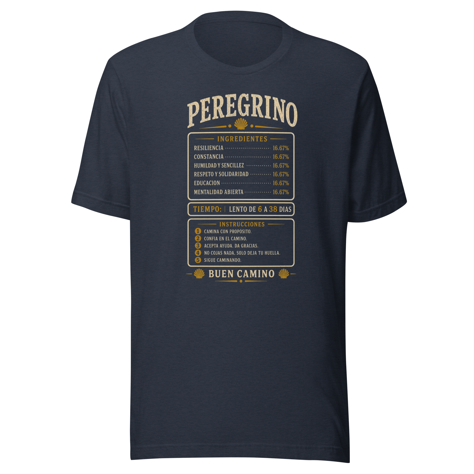 Peregrino | Ingredientes | Unisex Tee - Image 1