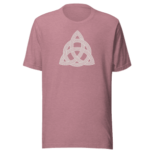 Trinity Knot | Irish Celtic Heritage | Light | Unisex Tee