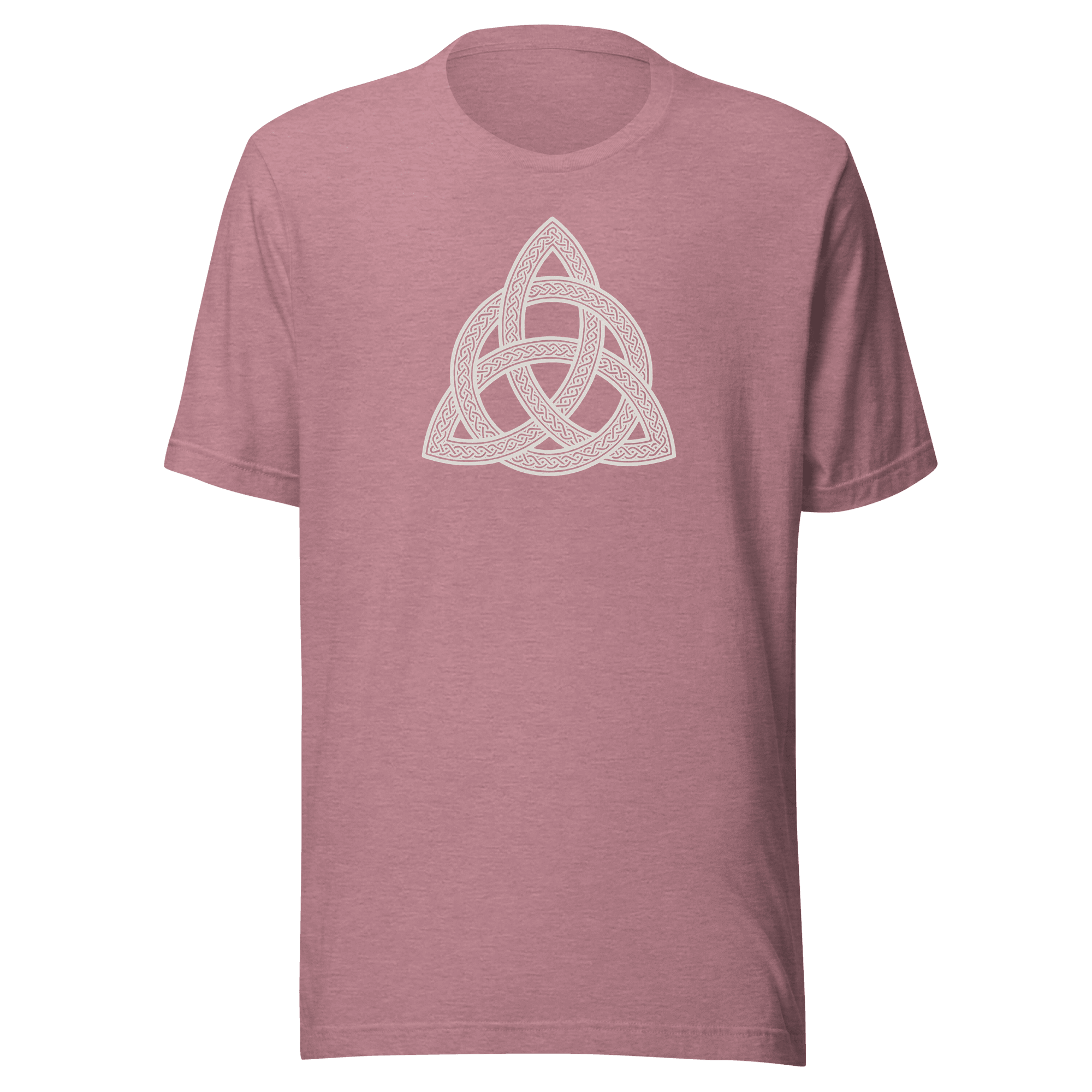 Trinity Knot | Irish Celtic Heritage | Light | Unisex Tee - Image 1