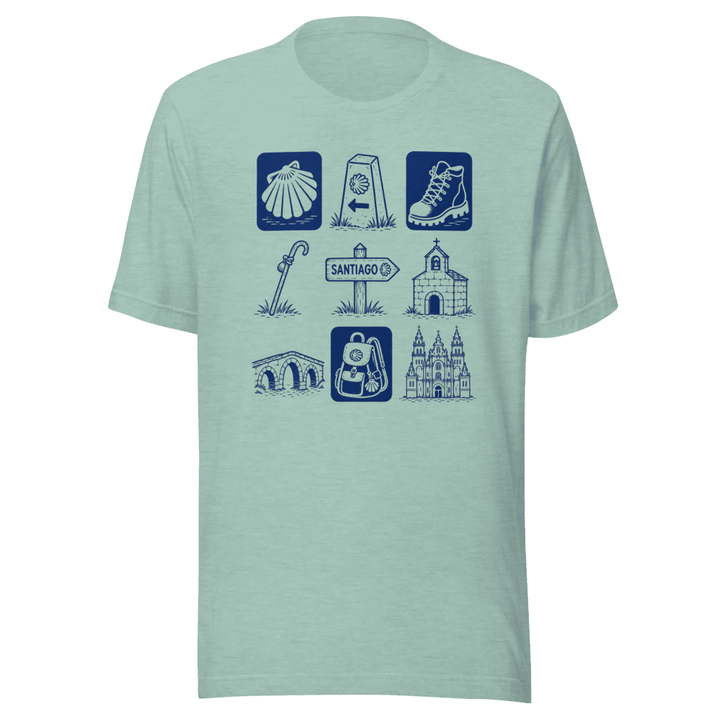 Buen Camino Iconic Images | Unisex Tee
