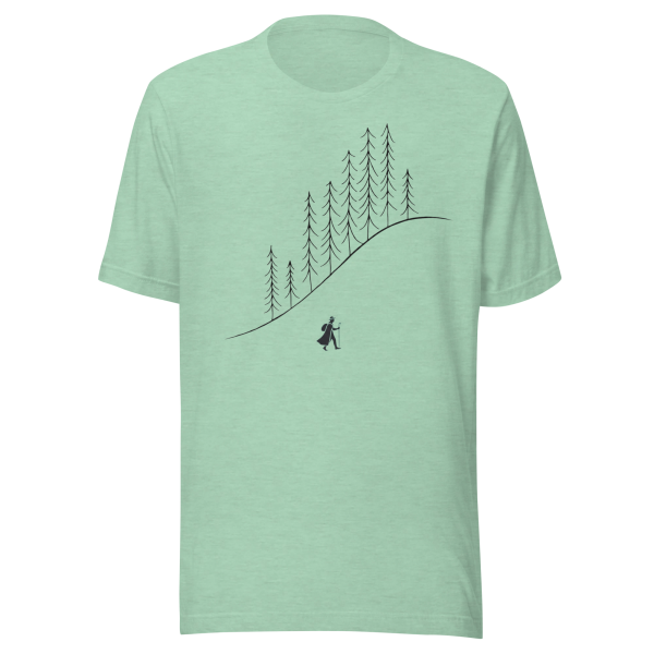Pine Trees | Charcoal Black | Unisex Tee