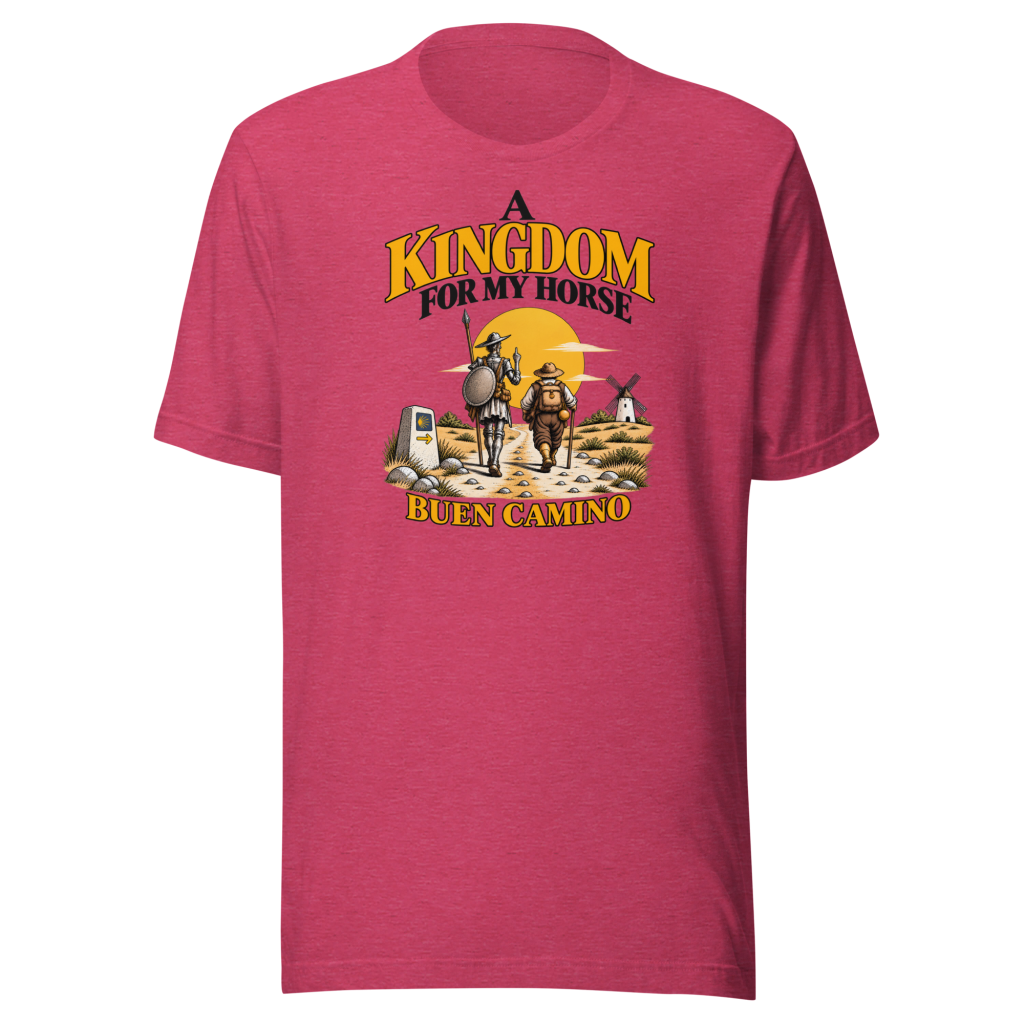 Camino de Santiago T-Shirt | Don Quixote | A Kingdom for My Horse