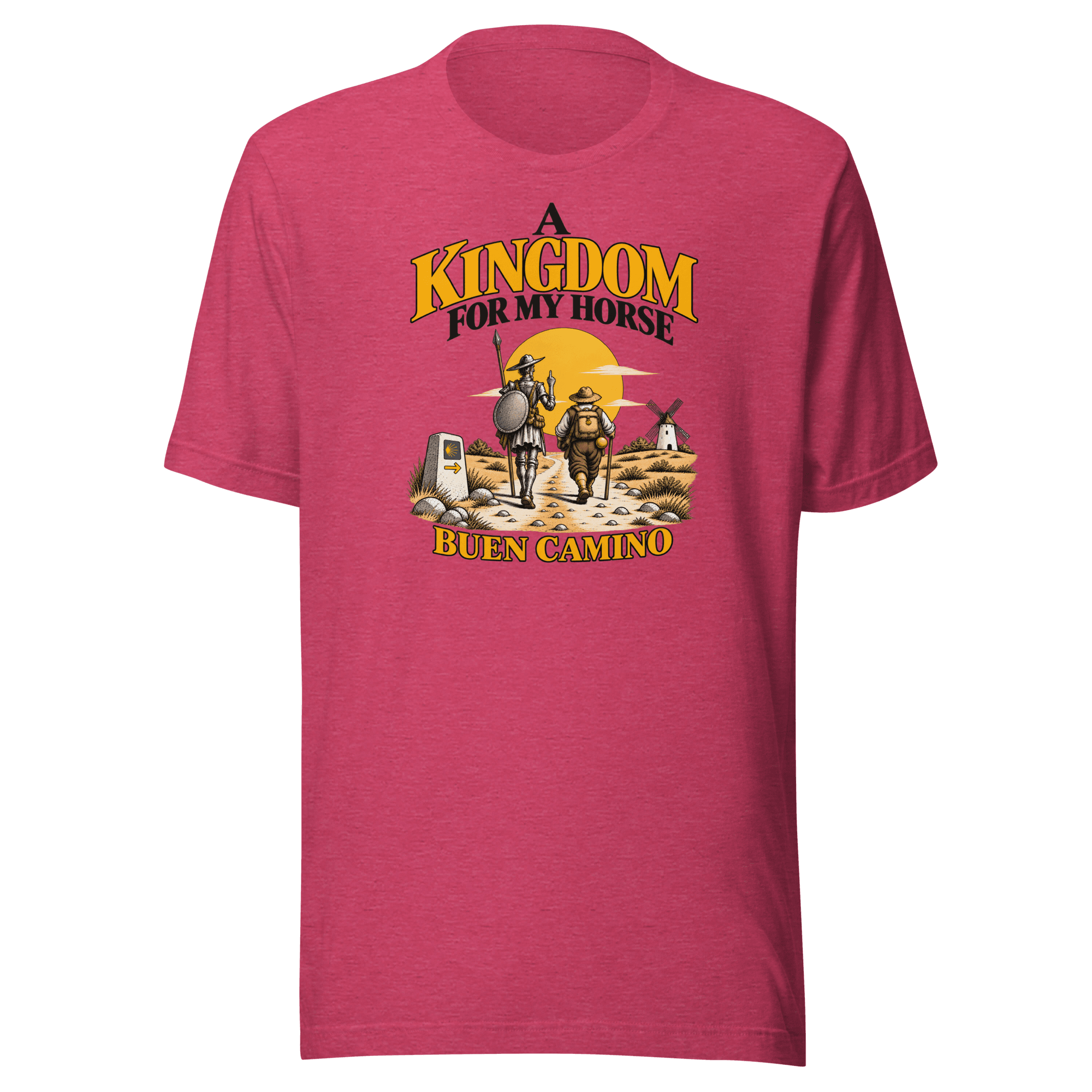 Camino de Santiago T-Shirt | Don Quixote | A Kingdom for My Horse