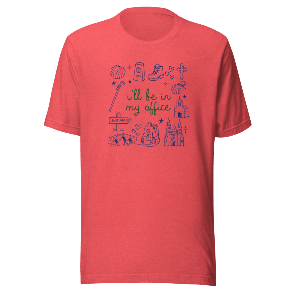 I'll be in my office | Forest Green | Navy | Unisex Tee