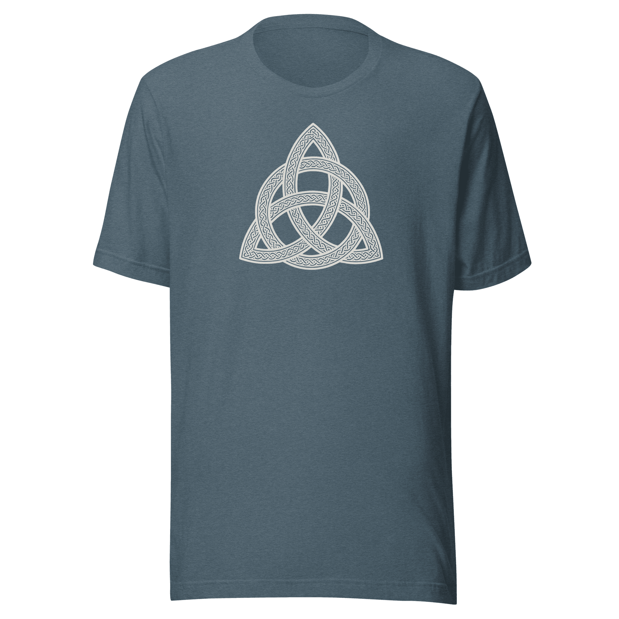 Trinity Knot | Irish Celtic Heritage | Light | Unisex Tee - Image 6