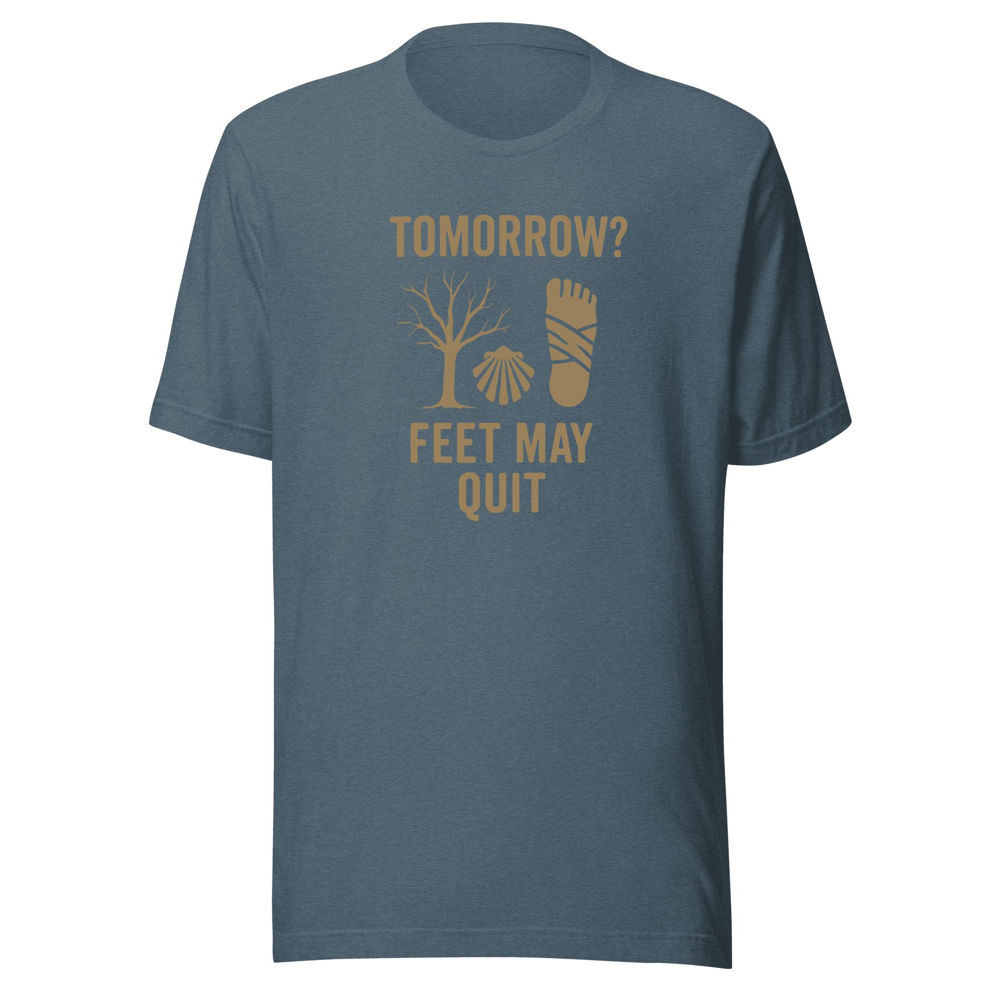 Tomorrow? Feet May Quit | Unisex Tee - Image 6