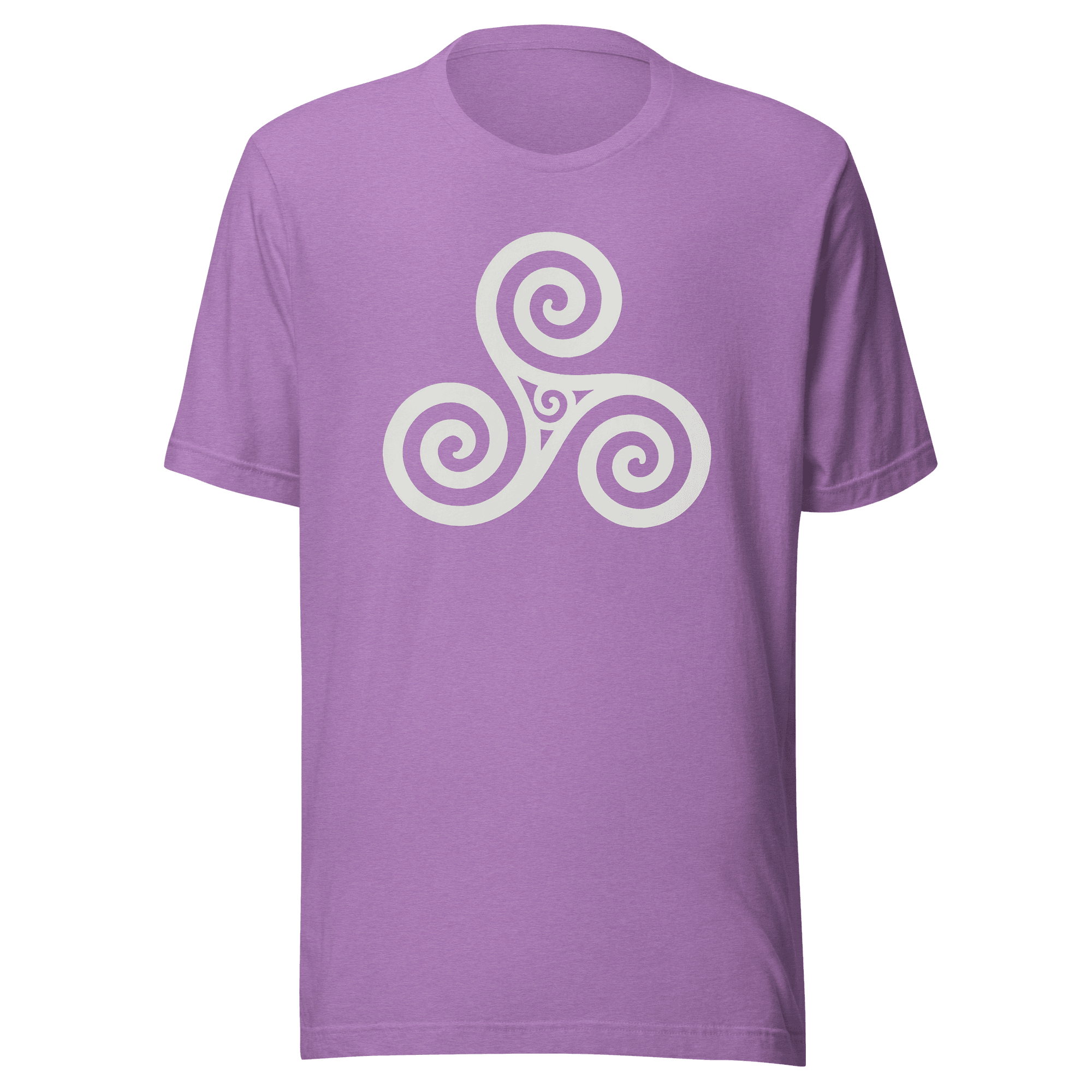 Trisquel Symbol | Galician Celtic Heritage | Light | Unisex Tee - Image 7