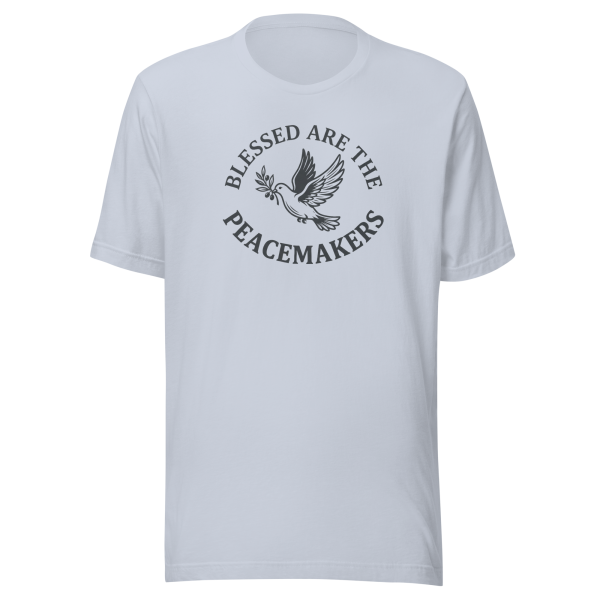 Blessed Are The Peacemakers | Charcoal Grey | Unisex Tee