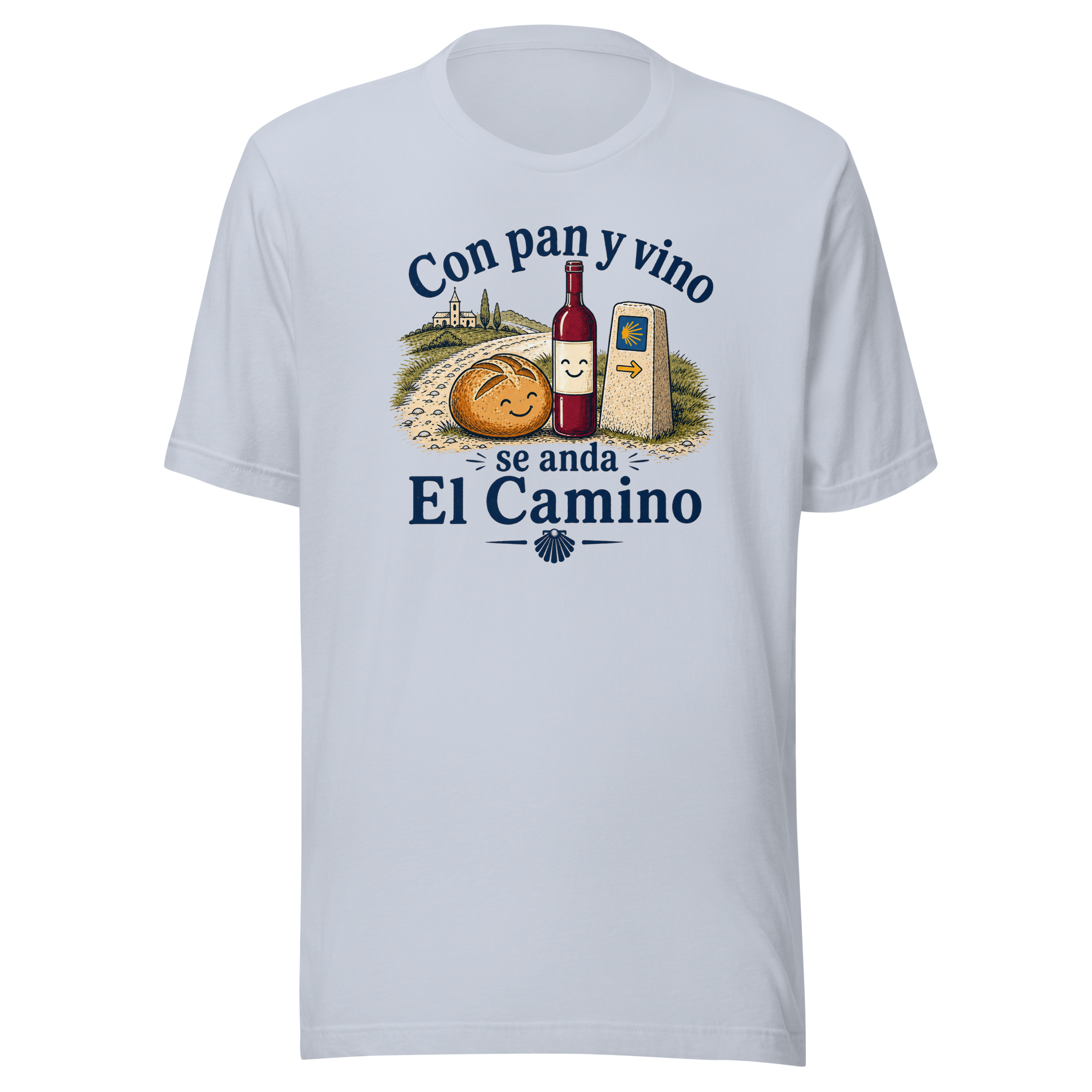 Pan y Vino | Graphic | Unisex Tee - Image 4