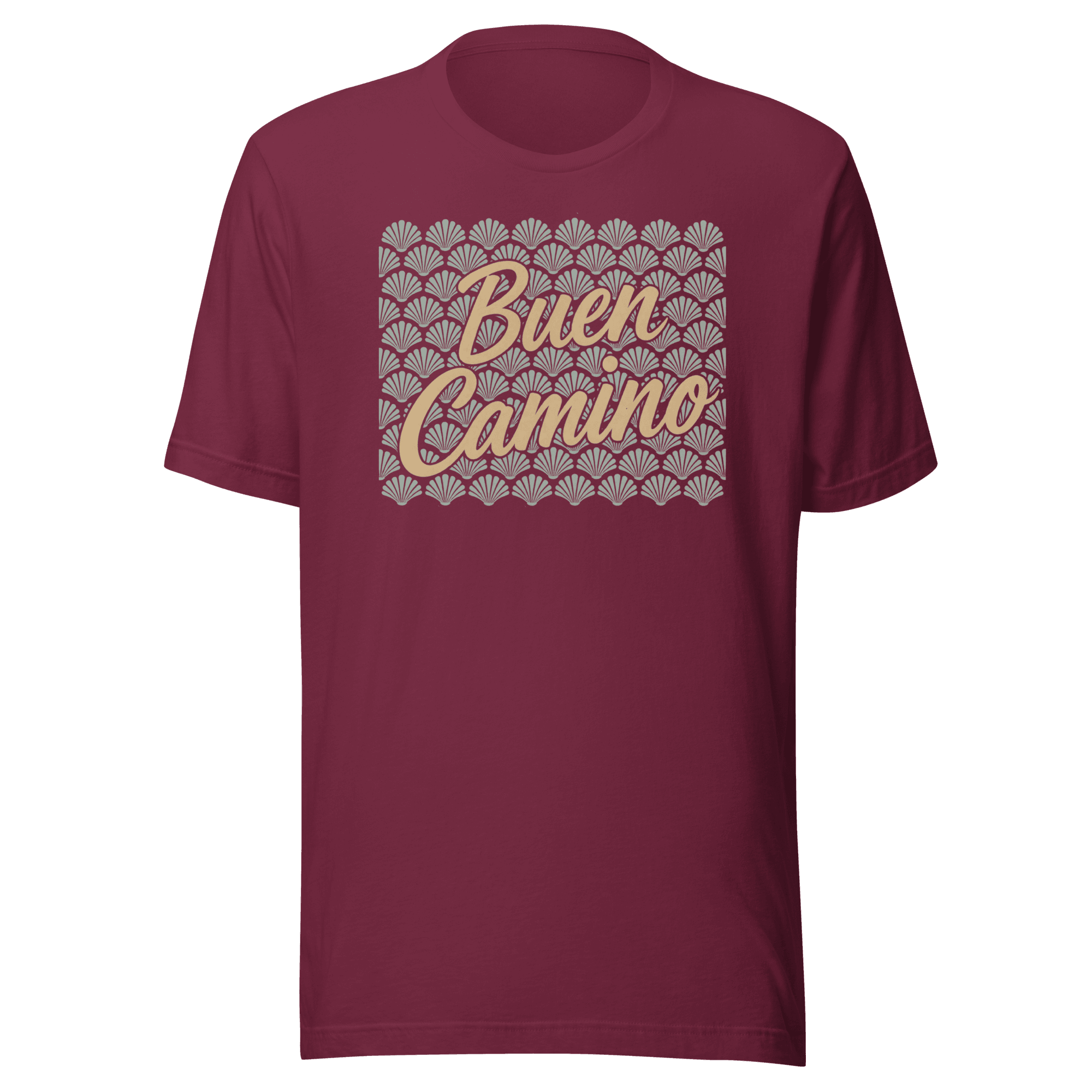 Buen Camino Scallop Shells | Unisex Tee - Image 2