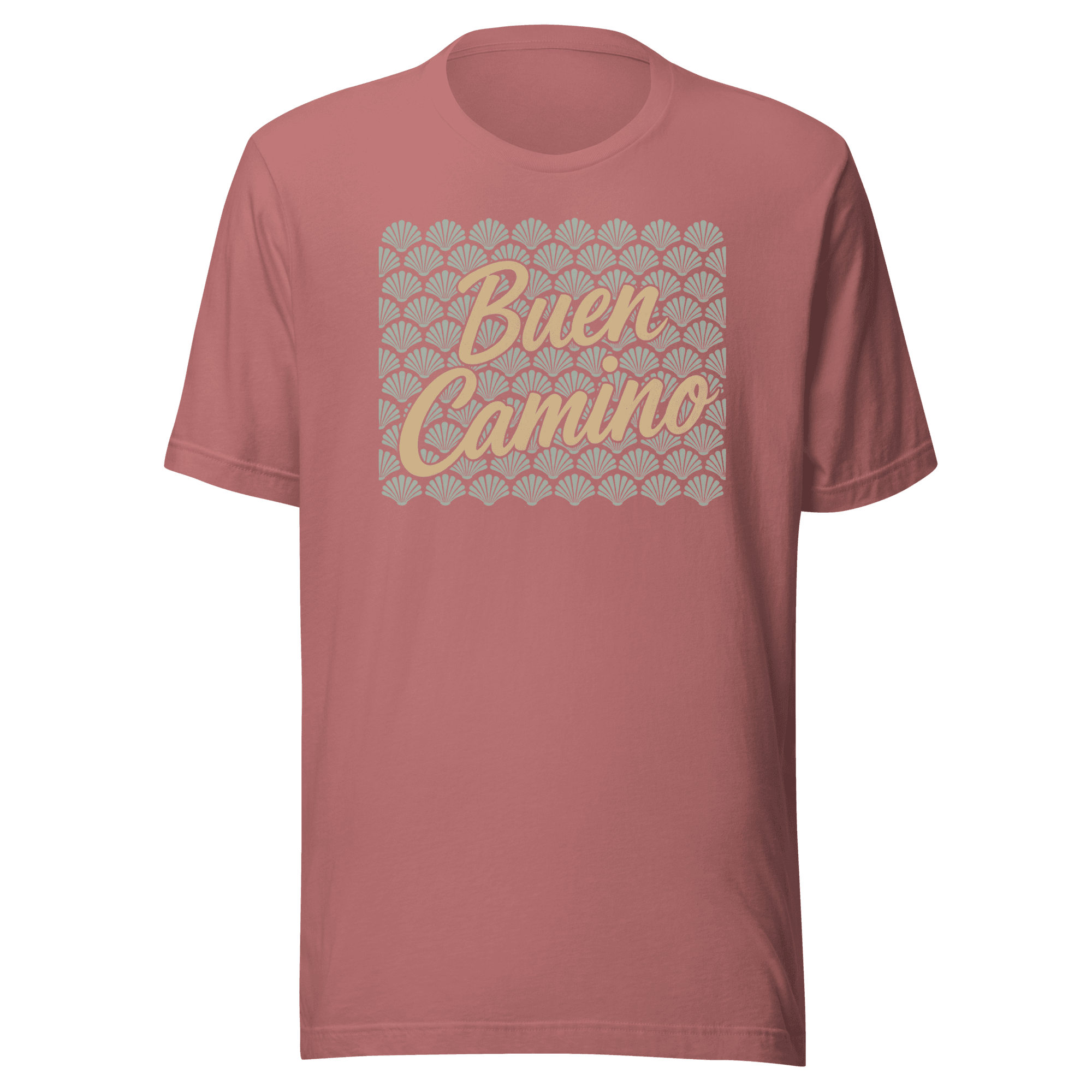 Buen Camino Scallop Shells | Unisex Tee - Image 4