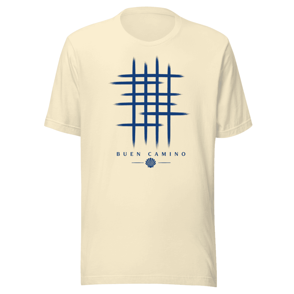 Buen Camino | Abstract Grid | Unisex Tee