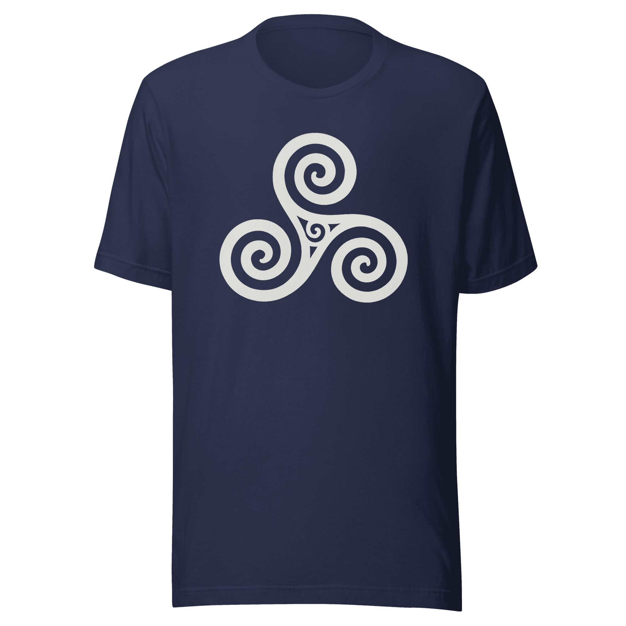 Trisquel Symbol | Galician Celtic Heritage | Light | Unisex Tee - Image 3