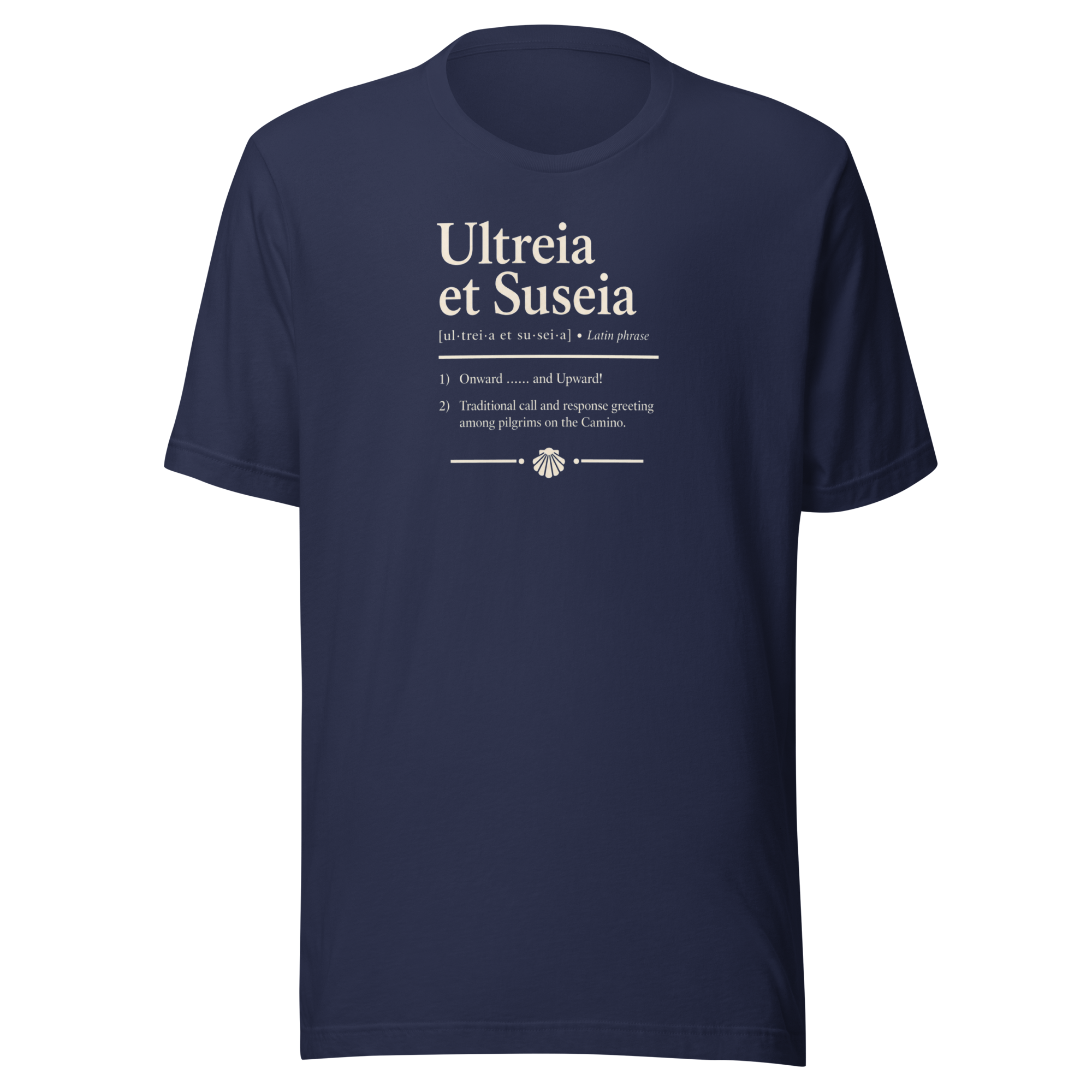 Ultreia et Suseia | White | Unisex Tee - Image 3