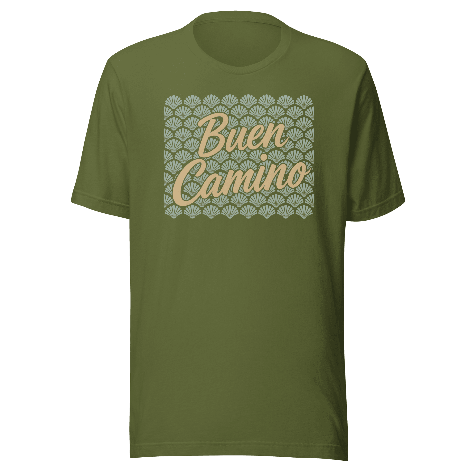 Buen Camino Scallop Shells | Unisex Tee - Image 3
