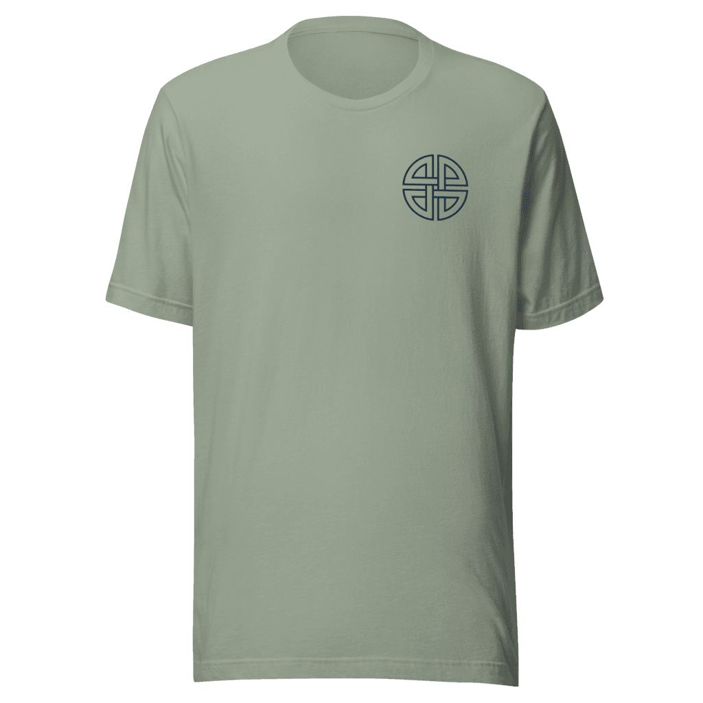 Shield Knot | Small Dark | Unisex Tee