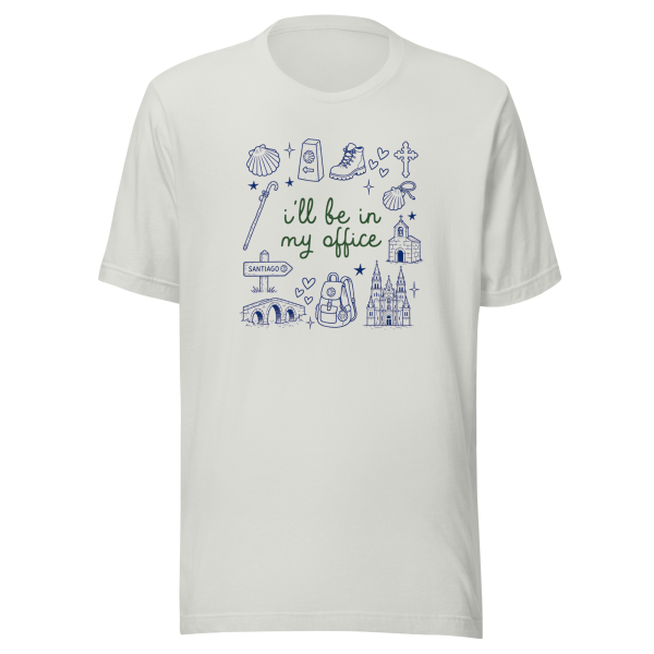 I'll be in my office | Forest Green | Navy | Unisex Tee