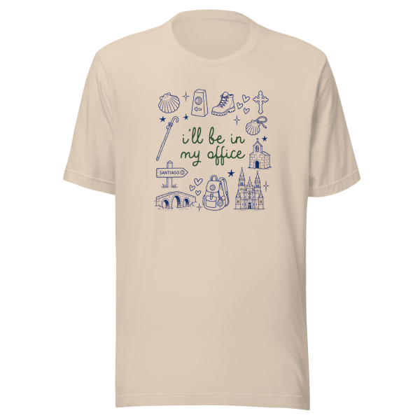 I'll be in my office | Forest Green | Navy | Unisex Tee