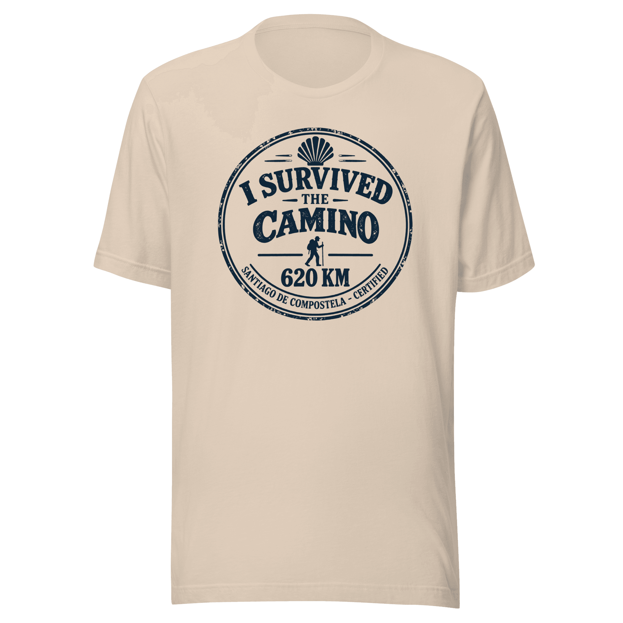 Camino de Santiago Shirt | Camino Portugués | Vintage Badge - Image 4