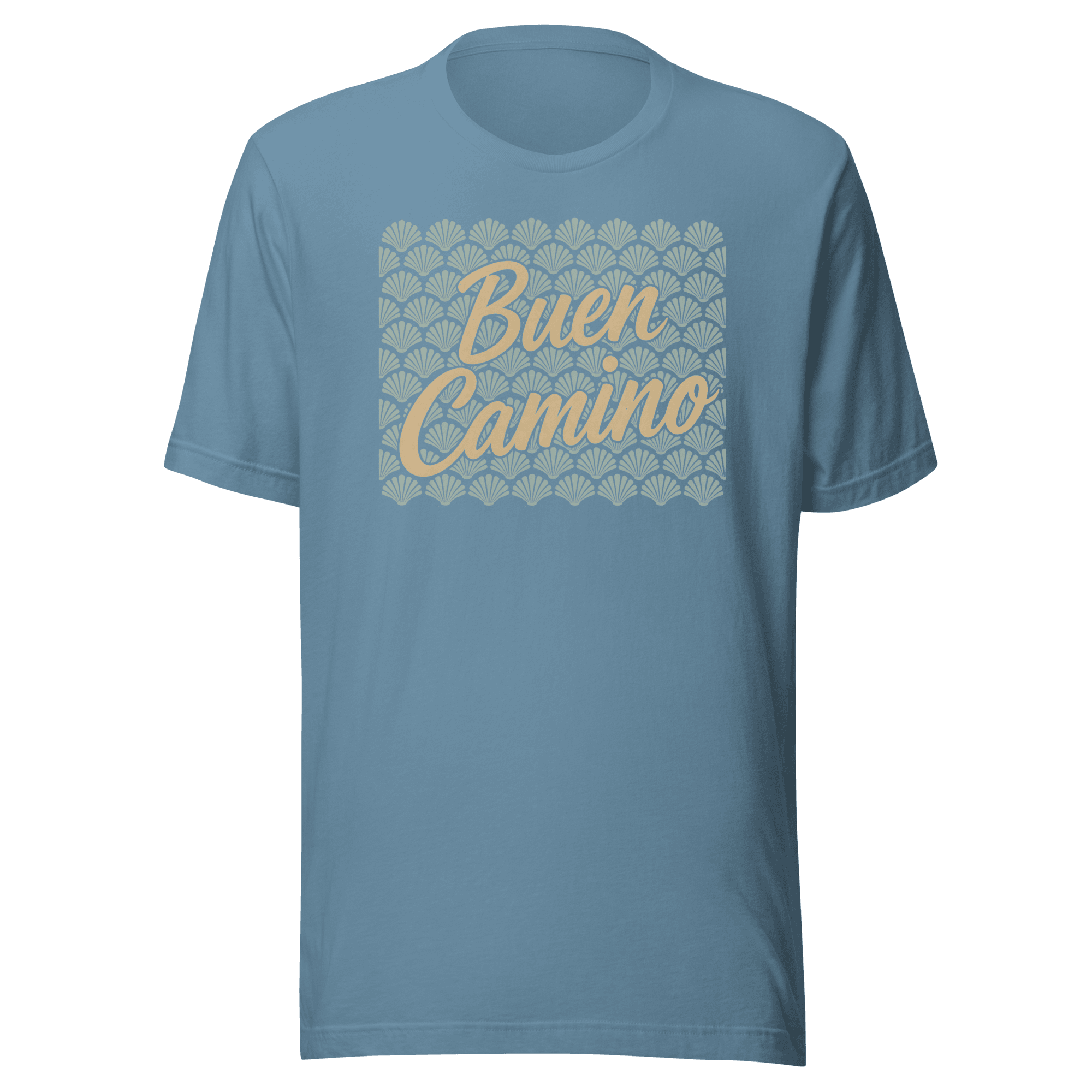 Buen Camino Scallop Shells | Unisex Tee - Image 5