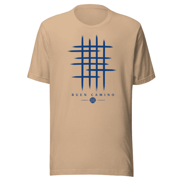 Buen Camino | Abstract Grid | Unisex Tee