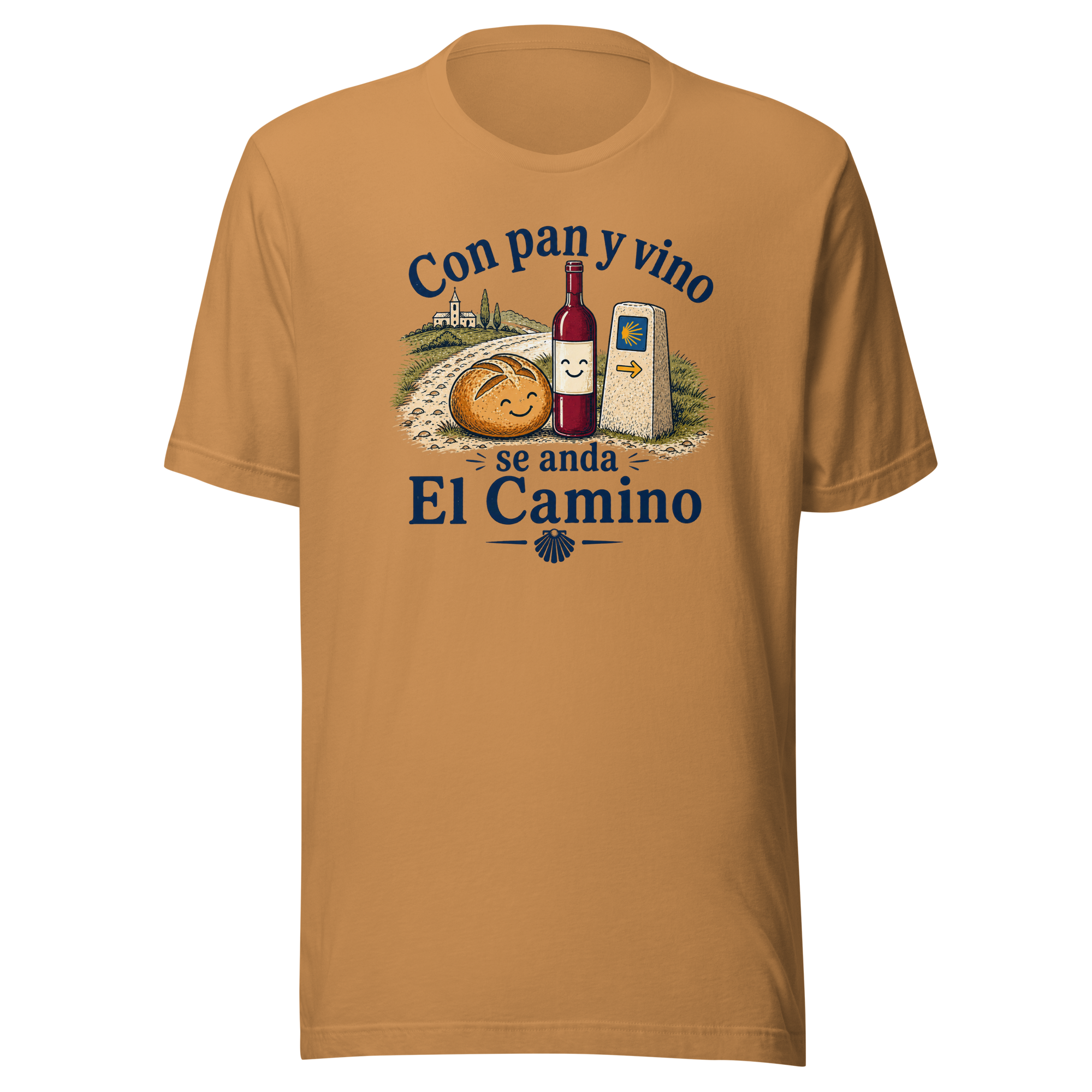 Pan y Vino | Graphic | Unisex Tee - Image 2