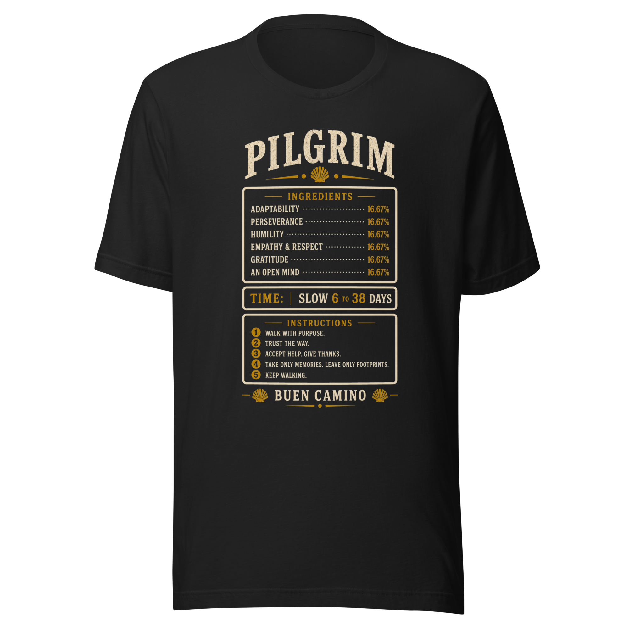 Pilgrim | Ingredients | Unisex Tee - Image 2