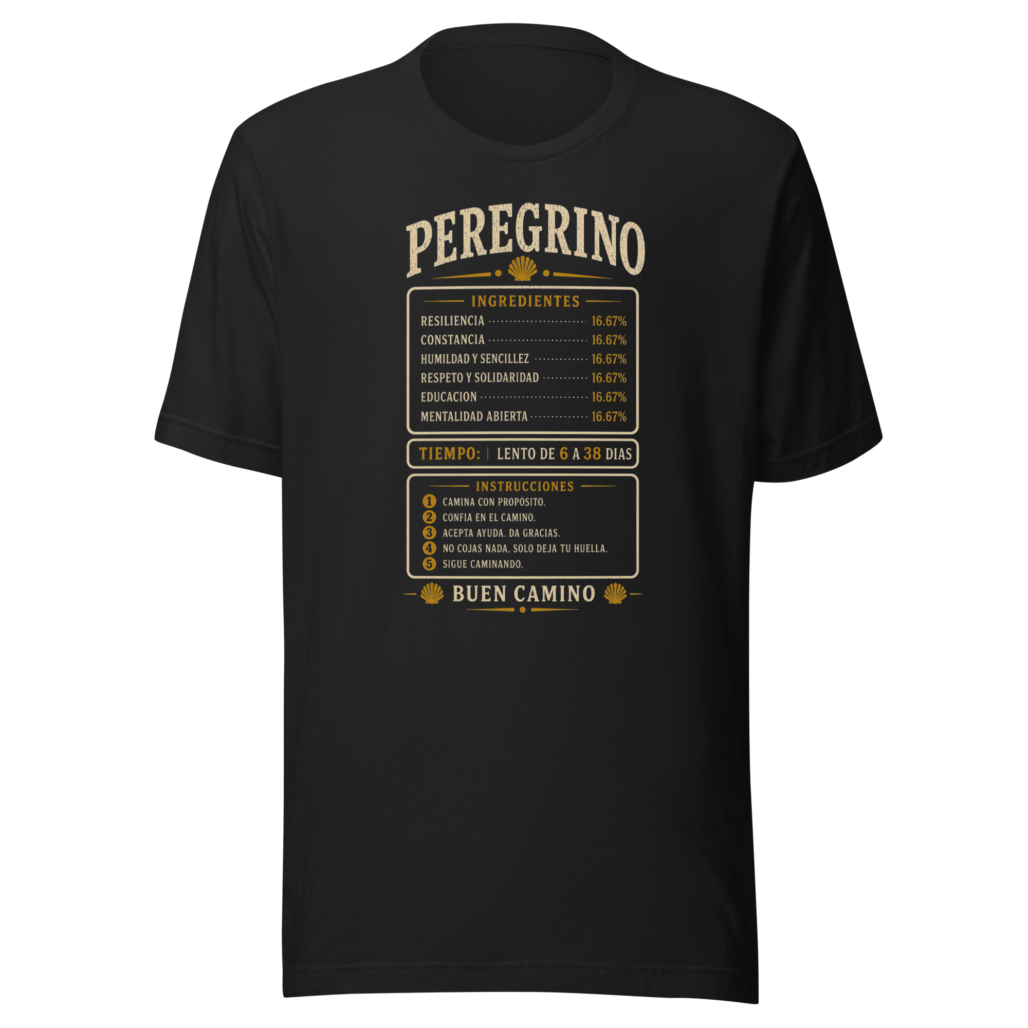Peregrino | Ingredientes | Unisex Tee - Image 2