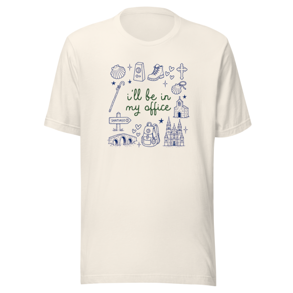 I'll be in my office | Forest Green | Navy | Unisex Tee