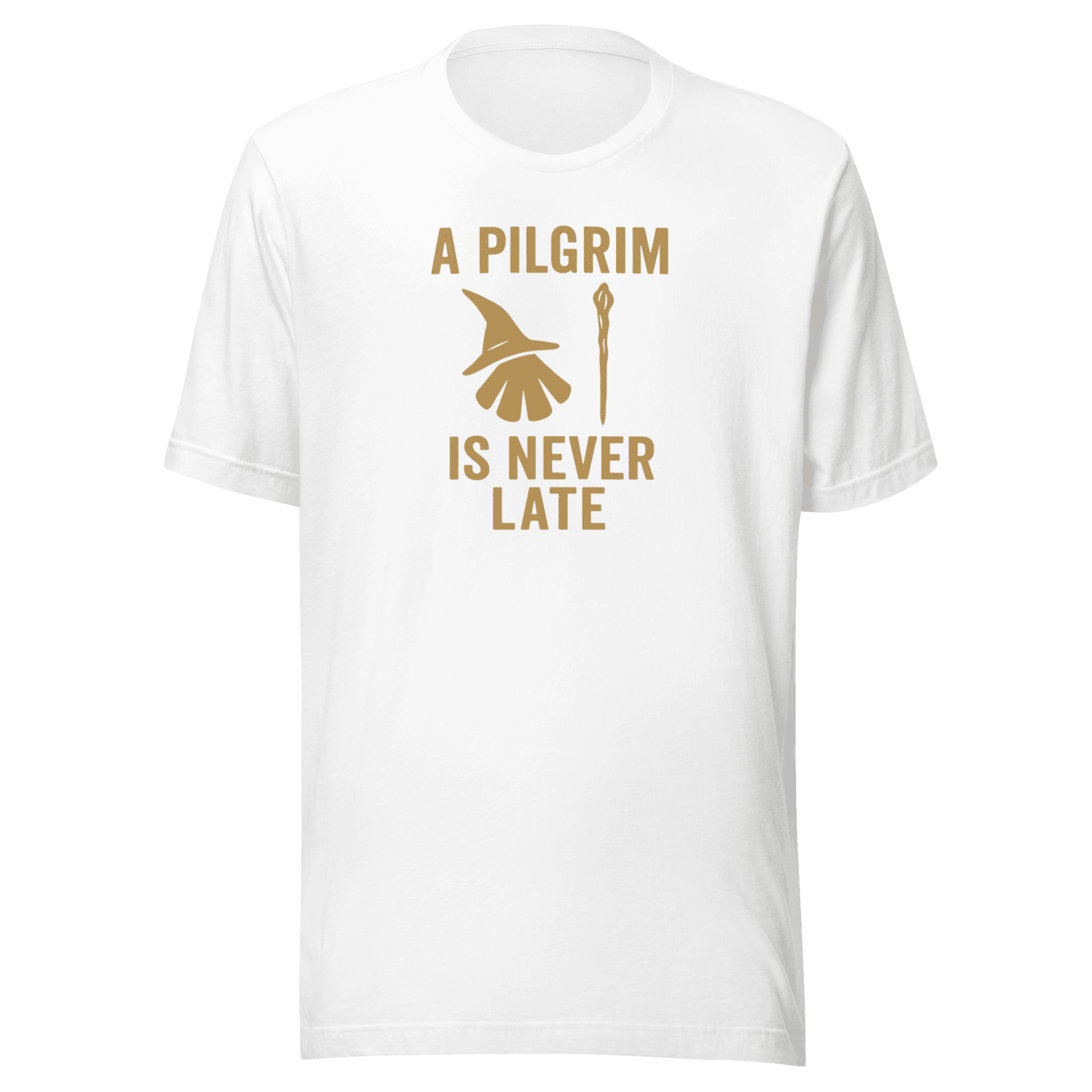 A Pilgrim Is Never Late | Unisex Tee - Image 1