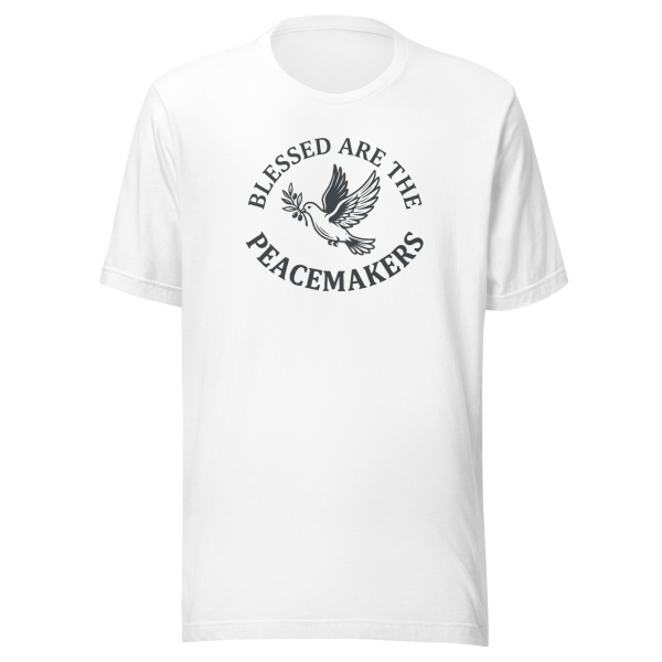 Blessed Are The Peacemakers | Charcoal Grey | Unisex Tee
