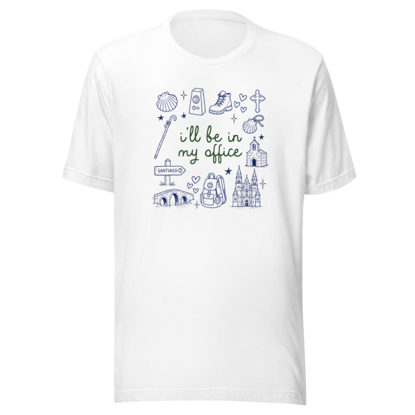 I'll be in my office | Forest Green | Navy | Unisex Tee