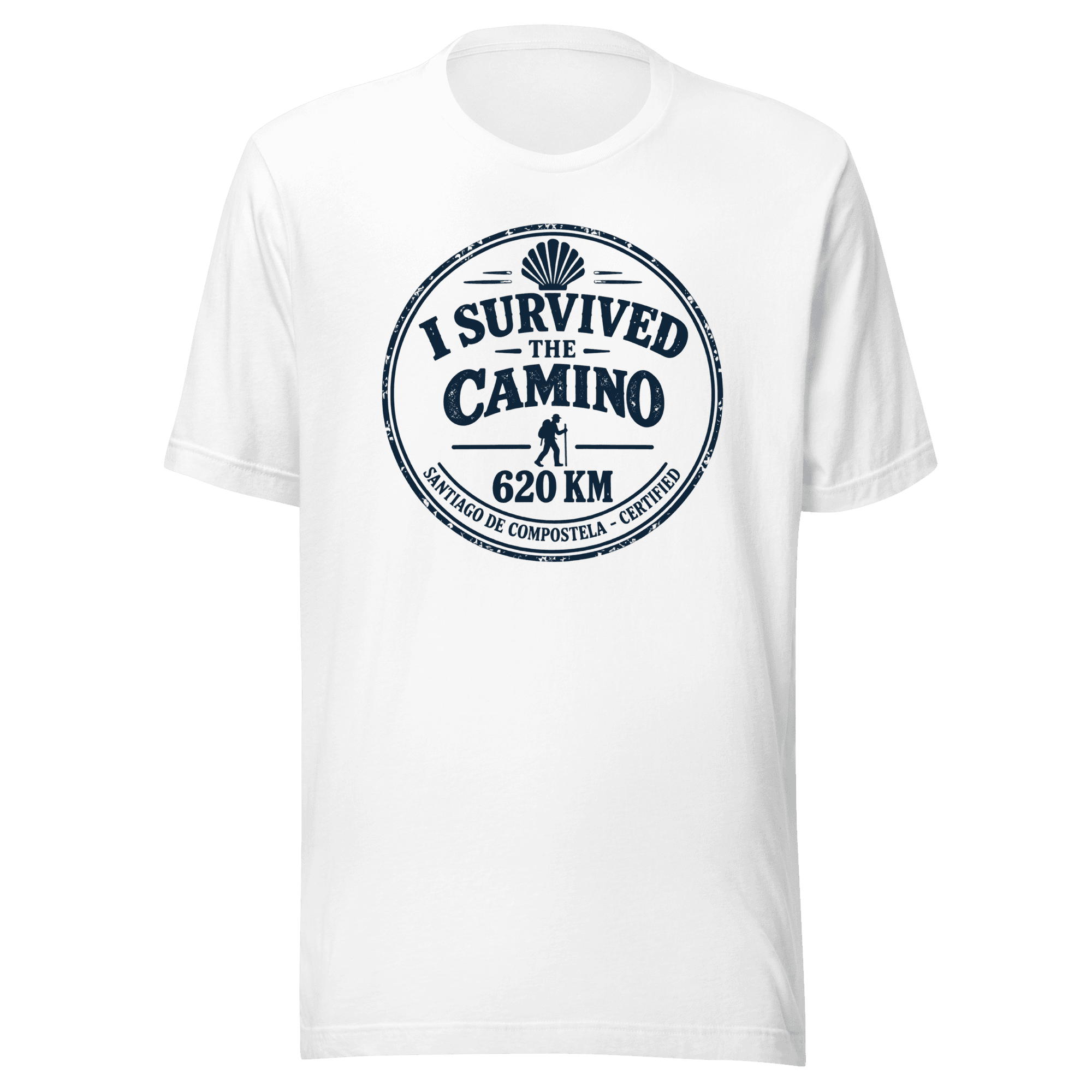 Camino de Santiago Shirt | Camino Portugués | Vintage Badge - Image 6